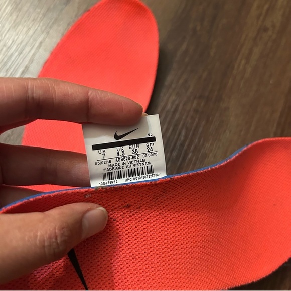 Nike Odyssey React Pink Black Running Shoes Women’s 7 - Picture 10 of 11